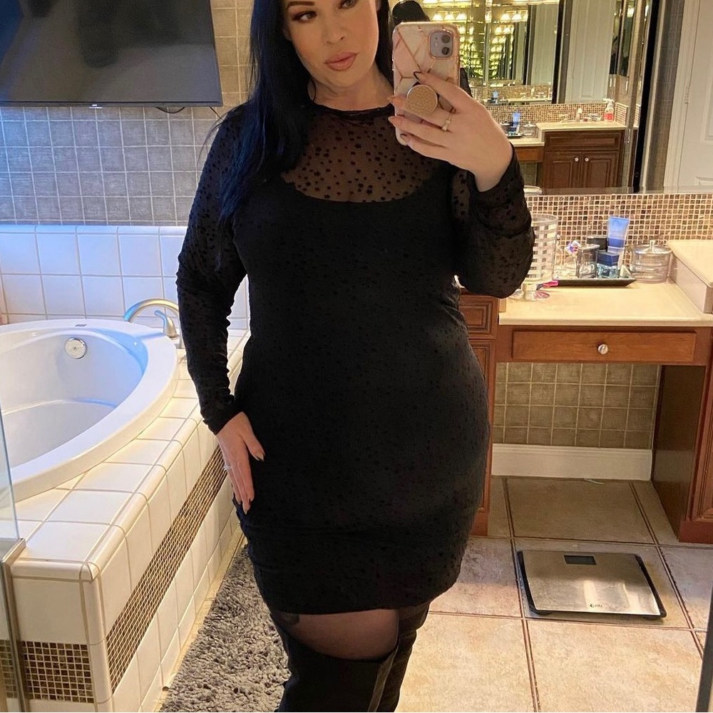 Torrid Mesh Star dress